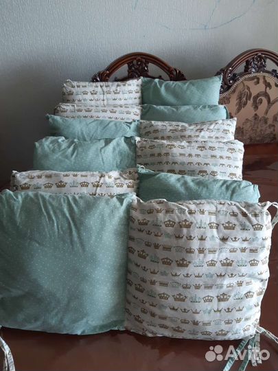 Бортики в кроватку