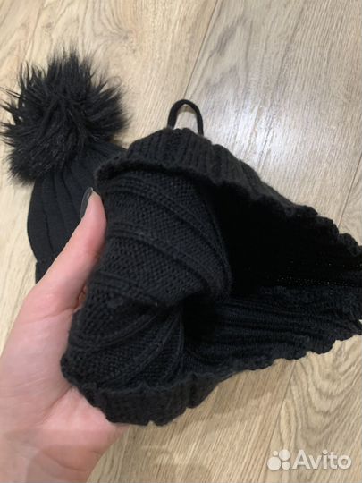 Комплект шапка со снудом для малыша