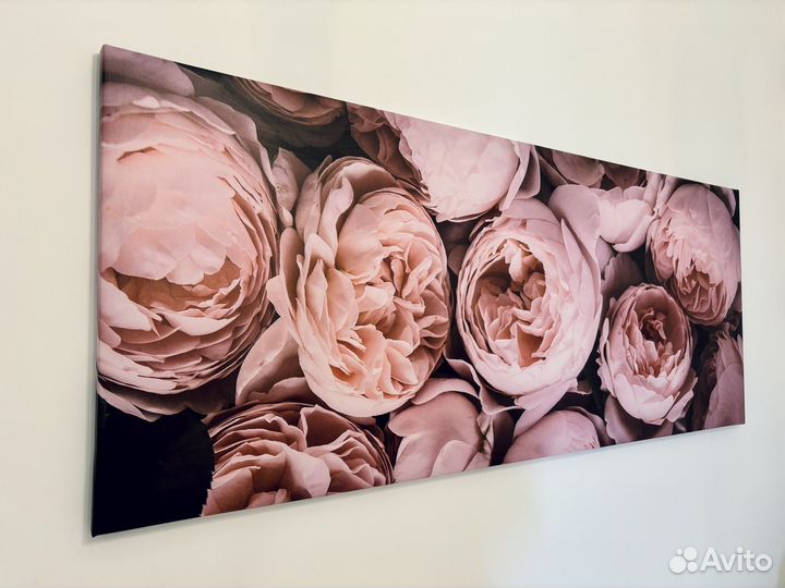 Картина IKEA бьеркста пионы