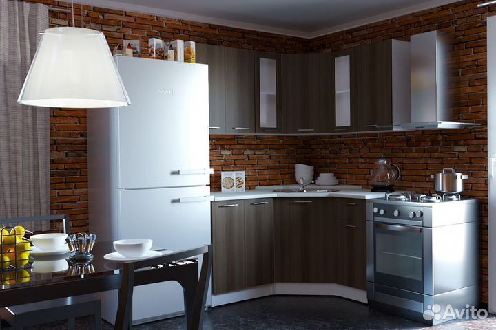 Кухонный гарнитур Яна оптима 1500х1300 мм