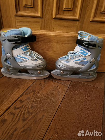 Коньки раздвижные firemark 30-33