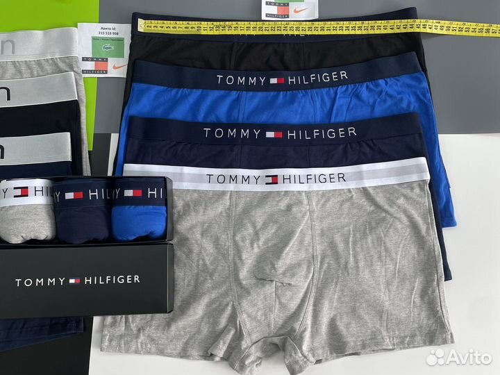 Трусы мужские боксеры calvin klein большие размеры