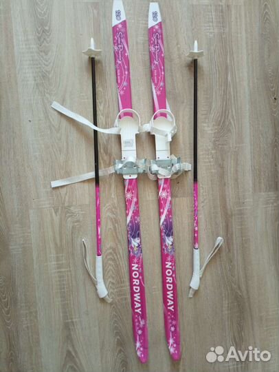 Лыжи детские 120см Nordway