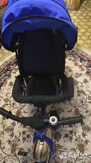 Трехколесный велосипед коляска