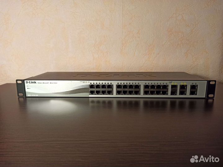Коммутатор настраиваемый D-link DES-1210-28