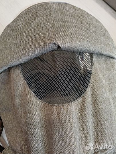 Детские санки коляска с колесами Ника