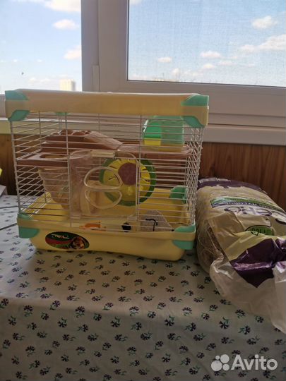 Клетка для хомяка бу