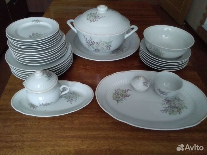 Посуда столовые сервизы новые
