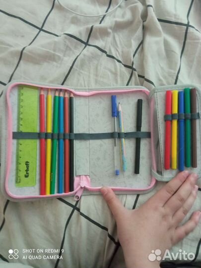 Пенал для девочки с наполнением