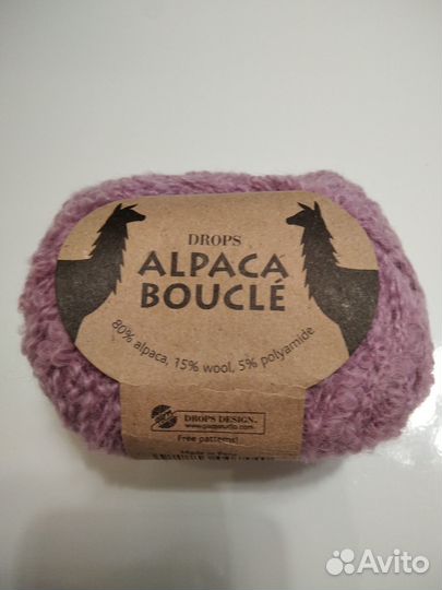 Новая пряжа-букле для вязания