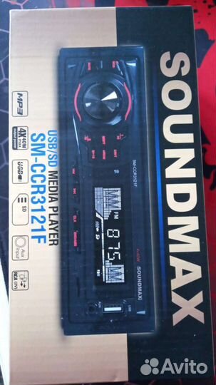 Автомагнитола soundmax SM-ccr3121f