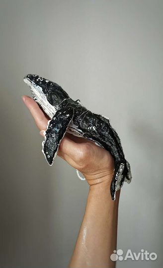 Кит скульптура подвеска статуэтка