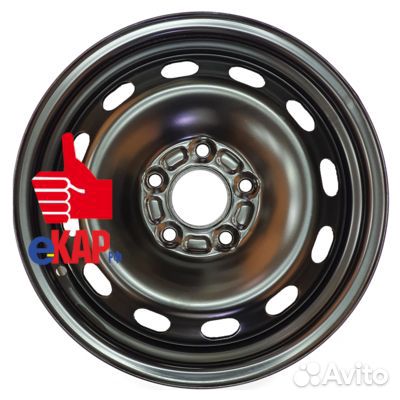 Тзск 6x15/5x108 ET52,5 D63,3 Ford Focus 2 черный