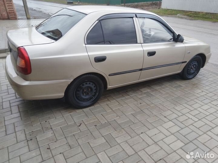 Hyundai Accent 1.5 МТ, 2004, 260 000 км