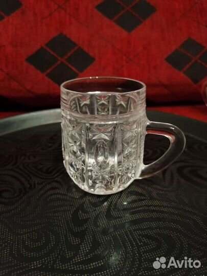 Хрустальные кружки (чашки) производство СССР