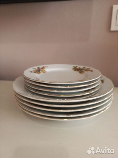 Тарелки япония шишки