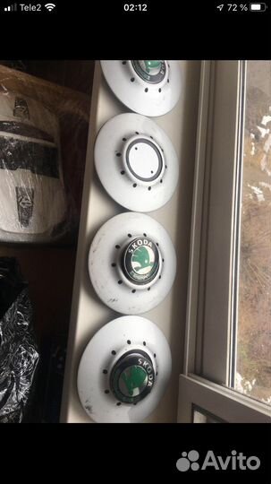 Колпаки автомобильные 4 шт