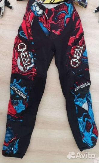 Мото штаны детские, 154-160см