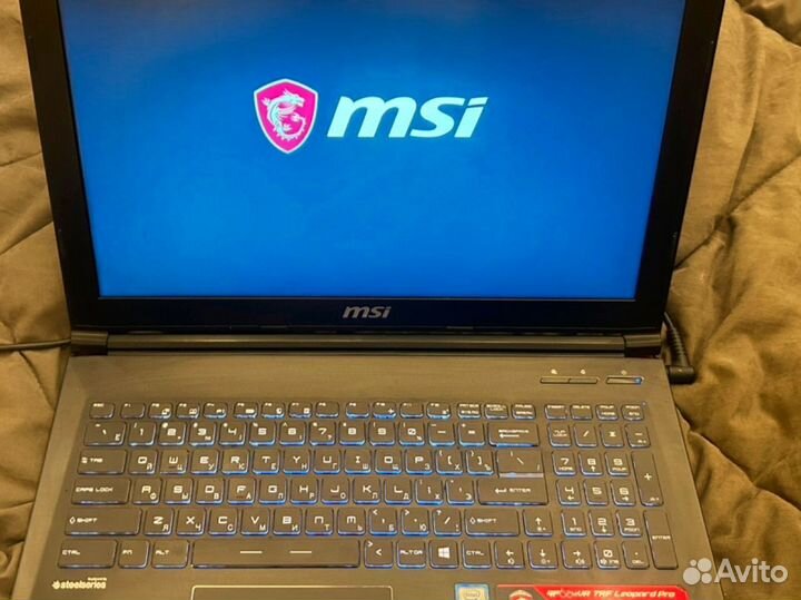 Игровой ноутбук msi gtx 1060 ddr4 intel core i7