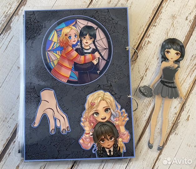 Альбом на липучках Wednesday