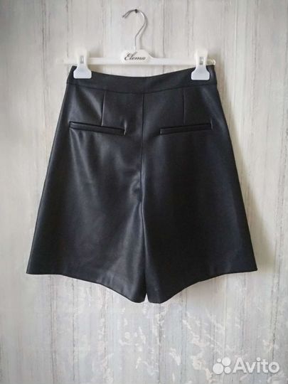 Шорты кожаные новые, 40-42 р-р