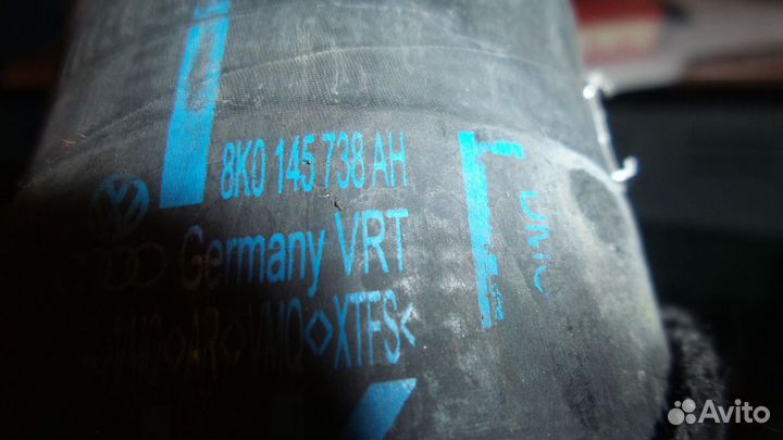 Ауди А5 audi A5 шланг турбонагнетателя 8K0145738AH