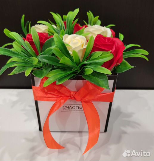 Букет цветов из мыла