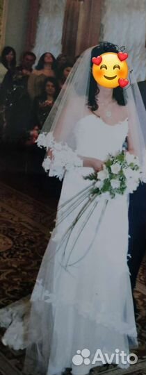 Свадебное платье 42 44 рыбка Topaza Pella