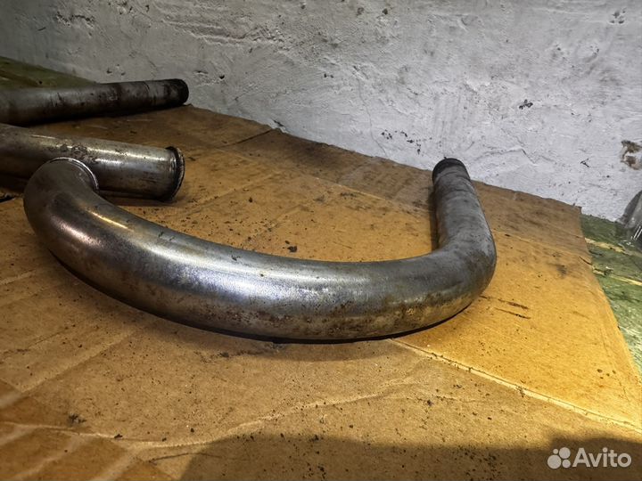 Колена выхлопных труб от мотоцикла ковровец