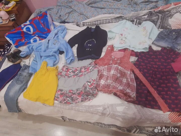 Детская одежда на девочку 86,92