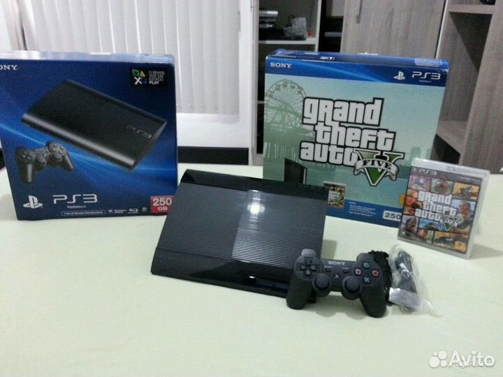 Sony PS3 250gb super slim+50 игр