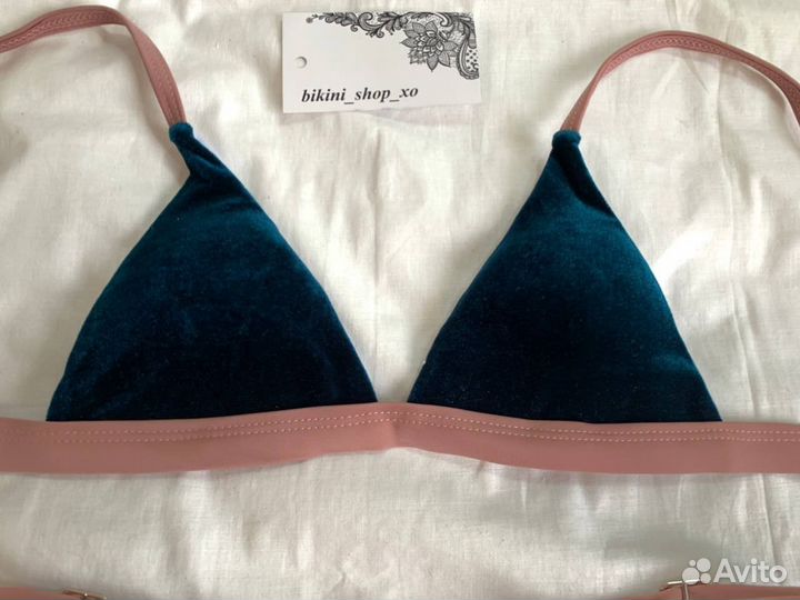 Роскошный бархатный купальник