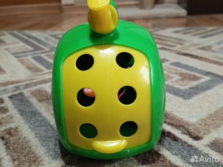Игрушка котик в клетке