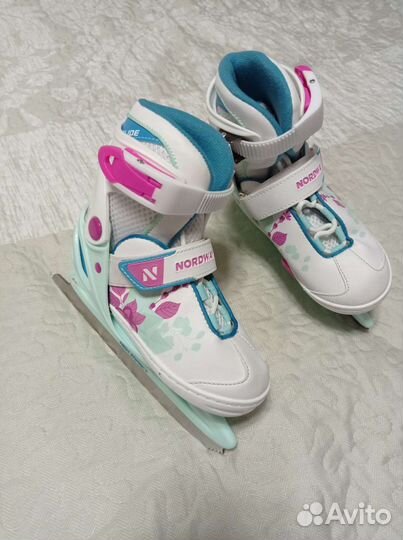 Коньки детские раздвижные р. 26-31