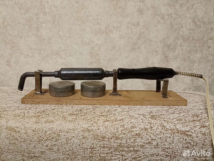 Электропаяльник с подставкой СССР 100 Вт