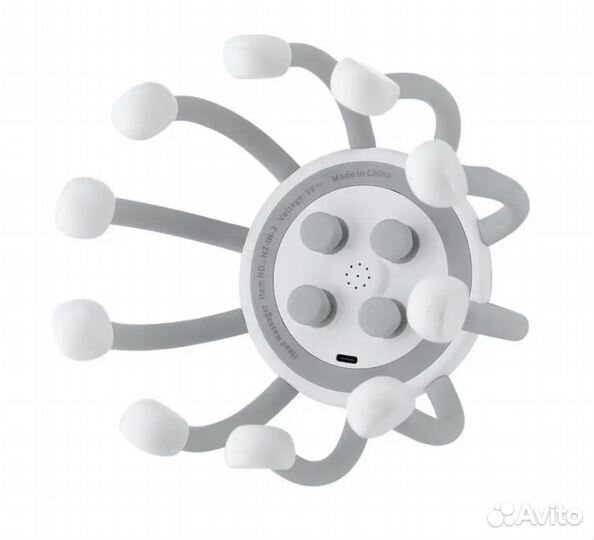 Умный электрический массажер для головы осьминог