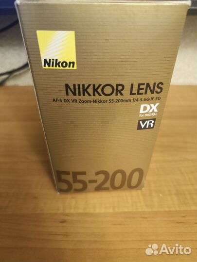 Объектив Nikon 55-200 мм