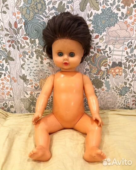 Винтажная немецкая кукла большая