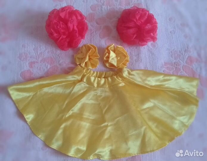 Юбка для танцев и банты для волос