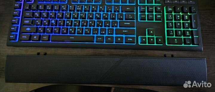 Клавиатура проводная Corsair K55 RGB