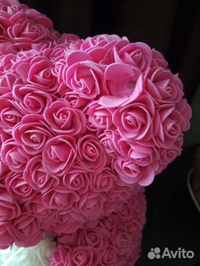 Медведь из роз 40 см