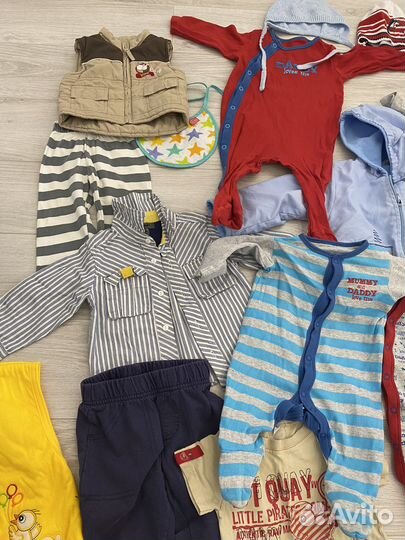 Вещи на мальчика 3-6-9-12-18 месяцев