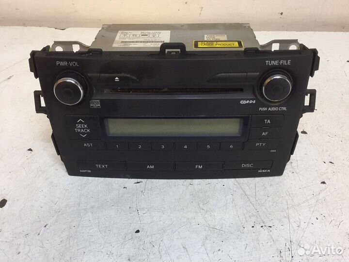 Магнитола Toyota corolla