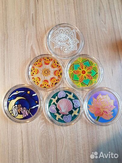 Подсвечник. Витражная роспись