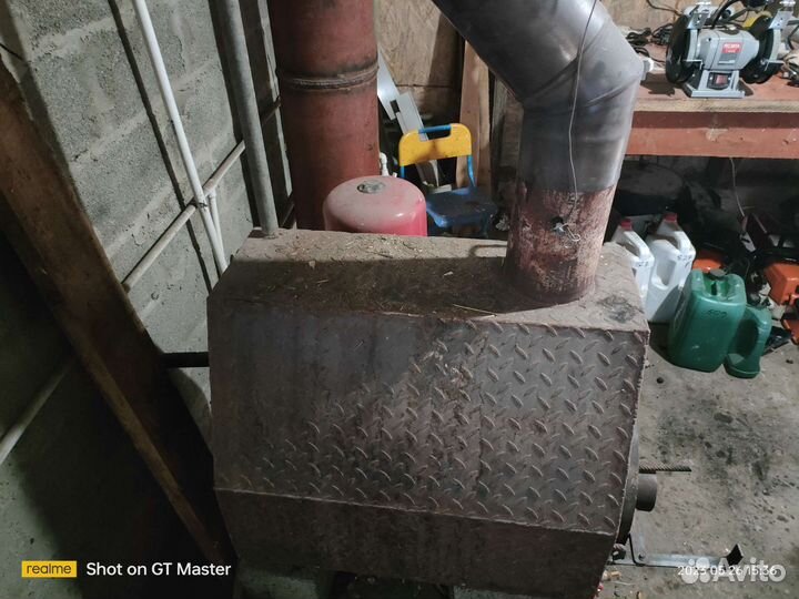 Твердотопливный котел длительного горения