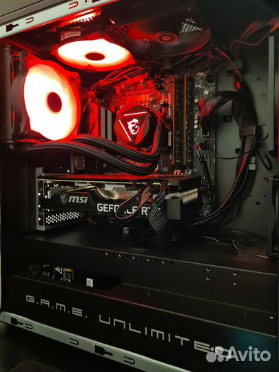 Игровой компьютер MSI RTX3070/i7/озу32Гб