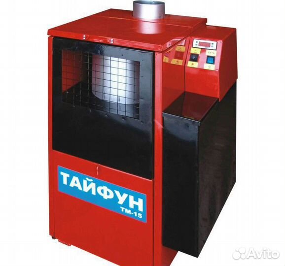 Экономная печь на отработанном масле тайфун тм15