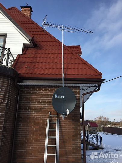 Настройка, установка антенн нтв,Триколор тв, МТС