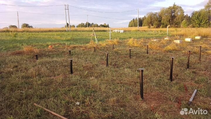 Винтовые сваи под ключ