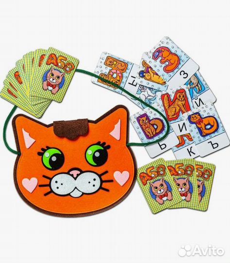 Игрушки монтессори из фетра